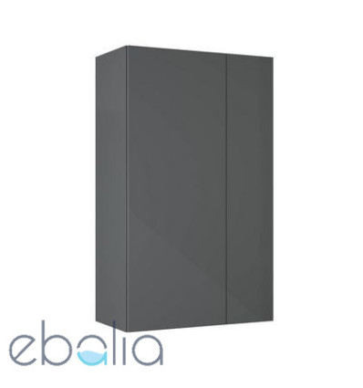 Szafka wisząca z 2 drzwiami 60 cm Extra antracyt połysk Roca (A857961153)