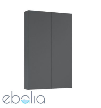 Szafka wisząca z 2 drzwiami 50 cm Extra slim antracyt mat Roca (A857960531)