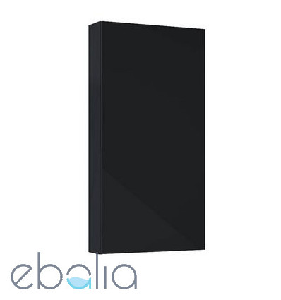 Szafka wisząca 40 cm Extra slim czarny połysk Roca (A857957351)