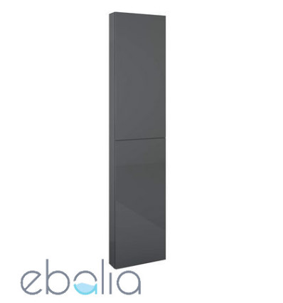 Słupek łazienkowy 40 cm Extra slim antracyt połysk Roca (A857911153)