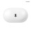 Umywalka 52x30 cm owalna nablatowa z powłoką SmartClean biała Lom Thin Oltens (40828000)