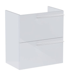 Szafka pod umywalkę 60 cm Ella Compacto biały połysk Roca (A857778806)