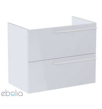 Szafka pod umywalkę 80 cm Ella biały połysk Roca (A857770806)