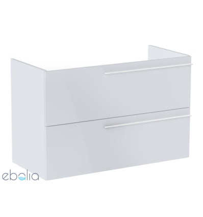 Szafka pod umywalkę 100 cm Ella biały połysk Roca (A857771806)