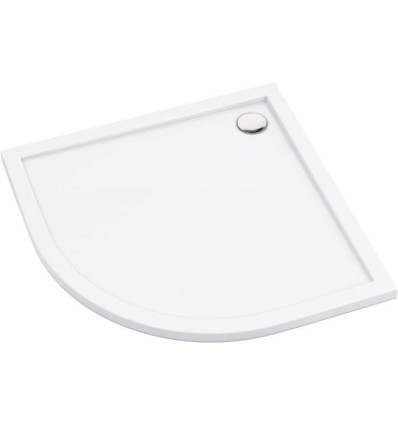 Brodzik akrylowy półokrągły 90 cm Prizma Deante (KTJ 093B)