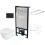 Zestaw WC podtynkowy 6 w 1 Silia Deante (CDLN6ZPW)