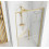 Drzwi prysznicowe 130 Rapid Slide Gold Brush Rea (REA-K8590)