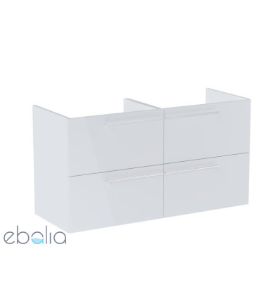 Szafka pod umywalkę 120 cm Ella biały połysk Roca (A857772806)
