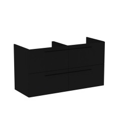 Szafka pod umywalkę 120 cm Ella czarny mat Roca (A857772532)