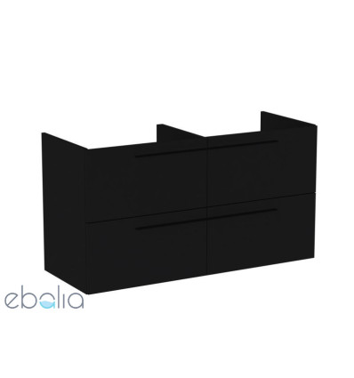 Szafka pod umywalkę 120 cm Ella czarny mat Roca (A857772532)