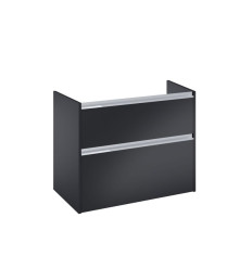 Szafka pod umywalkę 80 cm Gap Pro czarny mat Roca (A857898532)