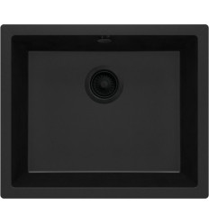 Corda Flush Zlewozmywak 1-komorowy bez ociekacza - nero Deante (ZQA N10F)
