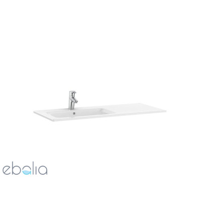 Umywalka meblowa slim asymetryczna lewa 100x46 cm Gap Roca (A3279A3000)