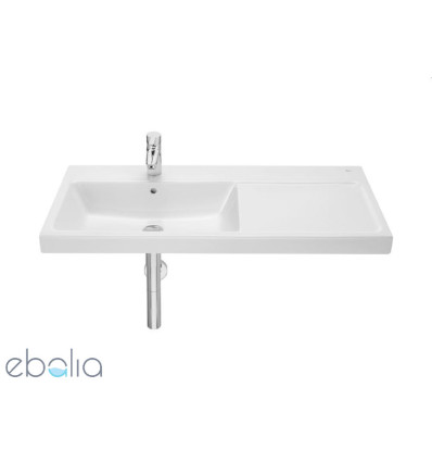 Umywalka meblowa asymetryczna lewa 100x46 cm Gap Roca (A3270MB004)
