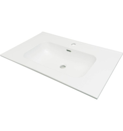 Umywalka ceramiczna wpuszczana Tubo Deante (CTU 6U8W)