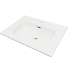 Umywalka ceramiczna wpuszczana Tubo Deante (CTU 6U6W)