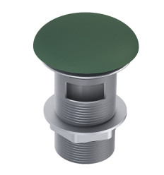 Korek ceramiczny umywalkowy klik-klak z przelewem forest green mat Elita (RE090000037010)