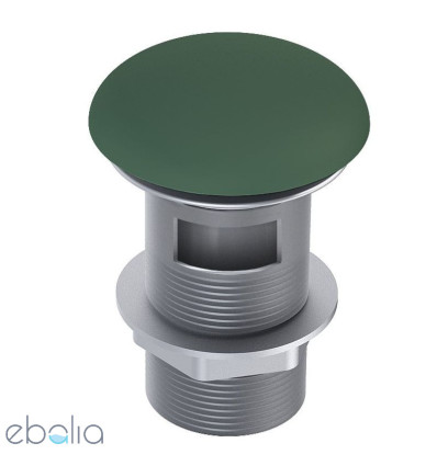 Korek ceramiczny umywalkowy klik-klak z przelewem forest green mat Elita (RE090000037010)