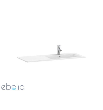 Umywalka meblowa slim asymetryczna prawa 100x46 cm Gap Roca (A3279A2000)