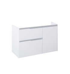 Szafka pod umywalkę 100 cm lewa + cargo Gap Pro biały połysk Roca (A857904806)