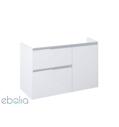 Szafka pod umywalkę 100 cm lewa + cargo Gap Pro biały połysk Roca (A857904806)