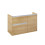 Szafka pod umywalkę 100 cm lewa + cargo Gap Pro jasny dąb Roca (A857904464)