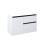 Szafka pod umywalkę 100 cm prawa + cargo Gap Pro biały połysk Roca (A857905806)