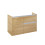 Szafka pod umywalkę 100 cm prawa + cargo Gap Pro jasny dąb Roca (AA857905464)