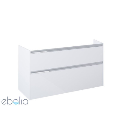 Szafka pod umywalkę 120 cm Gap Pro biały połysk Roca (A857906806)