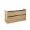 Szafka pod umywalkę 120 cm Gap Pro jasny dąb Roca (A857906464)