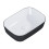 Ceramiczna umywalka nablatowa 46 Reni bicolor white/black mat Elita (RE040460896110)
