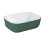 Ceramiczna umywalka nablatowa 46 Reni bicolor white/forest green mat Elita (RE040460896150)