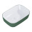 Ceramiczna umywalka nablatowa 46 Reni bicolor white/forest green mat Elita (RE040460896150)