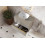 Ceramiczna umywalka nablatowa 46 Reni bicolor white/fume mat Elita (RE040460896140)