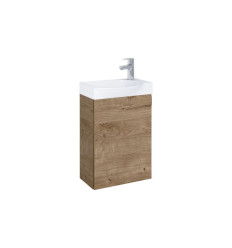 Szafka z umywalką 45cm Ravell dąb canela Roca (A852448808)