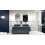 Umywalka ceramiczna nablatowa 62 Babette navy blue matt Elita (RE040620017030)