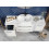 Umywalka ceramiczna nablatowa 62 Babette white Elita (RE040620018060)
