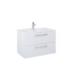 Szafka pod umywalkę 80 cm Roma biały połysk Roca (A857950806)