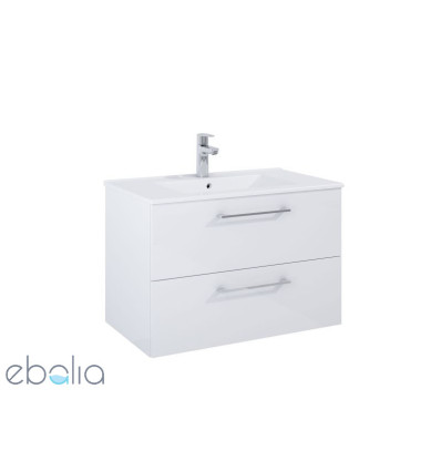 Szafka pod umywalkę 80 cm Roma biały połysk Roca (A857950806)