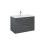 Szafka pod umywalkę 80 cm Roma antracyt połysk Roca (A857950153)