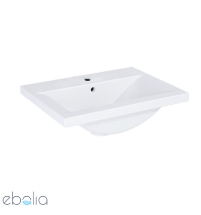 Umywalka meblowa 51,5x39,5 cm (do kompletacji z kolekcjami Kwadro) Hebe Roca (A3272A0000)