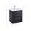 Szafka pod umywalkę 50 cm Roma Compact czarny mat Roca (A857951532)