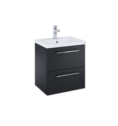 Szafka pod umywalkę 50 cm Roma Compact czarny mat Roca (A857951532)