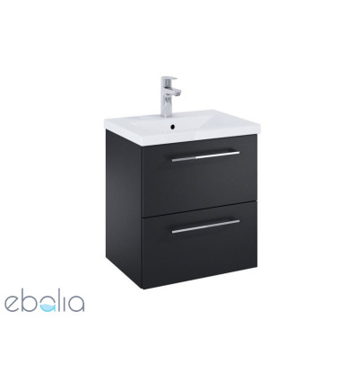 Szafka pod umywalkę 50 cm Roma Compact czarny mat Roca (A857951532)