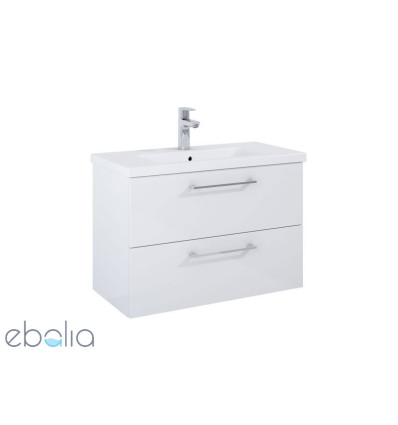 Szafka pod umywalkę 80 cm Roma Compact biały połysk Roca (A857953806)