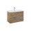 Szafka pod umywalkę 80 cm Roma Compact dąb Canela Roca (A857953808)