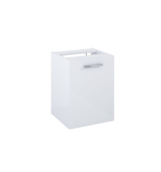Moduł boczny 40 cm z koszem Kwadro biały połysk Roca (A857973806)