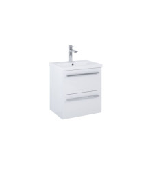 Szafka z umywalką 50 cm Kwadro biały połysk Roca (A852449806)