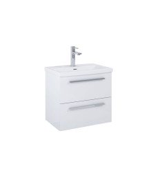 Szafka pod umywalkę 60 cm Kwadro biały połysk Roca (A857969806)