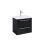 Szafka pod umywalkę 60 cm Kwadro czarny połysk Roca (A857969351)